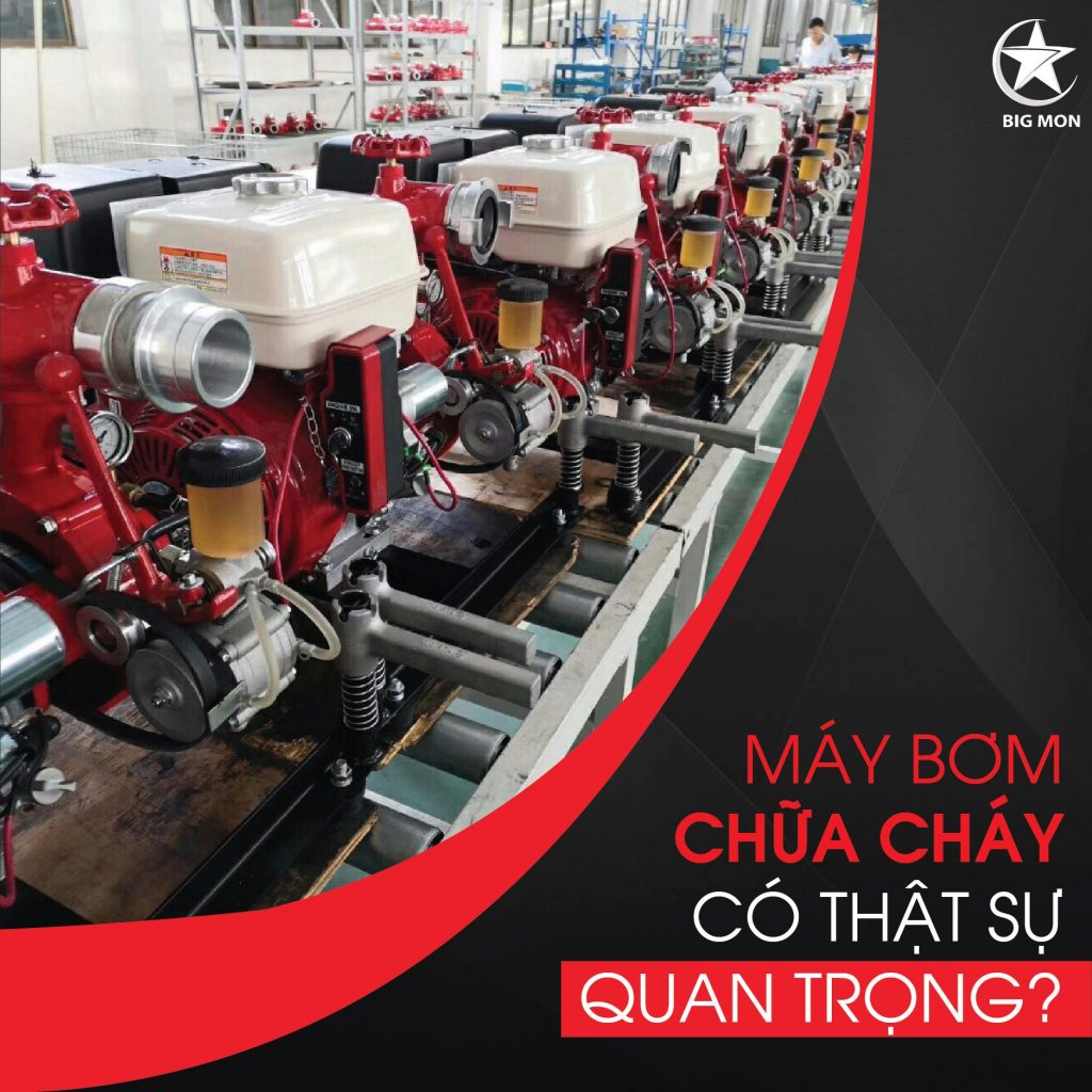 CÔNG SUẤT MÁY BƠM CHỮA CHÁY BAO NHIÊU LÀ ĐỦ MẠNH ĐỂ HOẠT ĐỘNG HIỆU QUẢ ? 💥Máy bơm chữa cháy là thiết bị bắt buộc phải trang bị cho công trình để đảm bảo công tác phòng cháy chữa cháy hiện nay. ➡️Tuy nhiên, để máy bơm hoạt động hiệu quả thì việc lựa chọn bơm và công suất của máy rất quan trọng. 👉👉Hãy cùng ĐẠI VIỆT tìm hiểu rõ hơn về công suất của máy bơm chữa cháy bao nhiêu là đủ nhé! --------- ✅Công suất được tính bằng đơn vị Watt (W), hoặc có thể tính bằng đơn vị HP (trong đó; 1HP = 746W) 😂Việc lựa chọn công suất của máy bơm sẽ phụ thuộc vào độ cao của các tòa nhà hoặc trong hệ thống yêu cầu áp lực thiết bị đầu cuối tương đối cao ở các vòi phun để cung cấp một khối lượng nước lớn. ➡️Thông thường, công suất dùng cho máy bơm chữa cháy sẽ khoảng từ 10HP trở lên tùy vào các công trình lắp đặt. ⚠️Để hiểu rõ và lựa chọn công suất máy bơm chữa cháy phù hợp với công trình của bạn. 👉Hãy liên hệ ngay với ĐẠI VIỆT, chúng tôi sẽ hỗ trợ tư vấn giúp bạn lựa chọn được chiếc máy bơm chữa cháy có công suất phù hợp khiến máy bơm hoạt động một cách năng xuất.